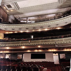 Audience with balconies in Emery Theater