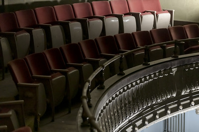 Balcony of audience in Emery