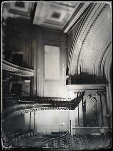 Black and white photo of Emery Theater