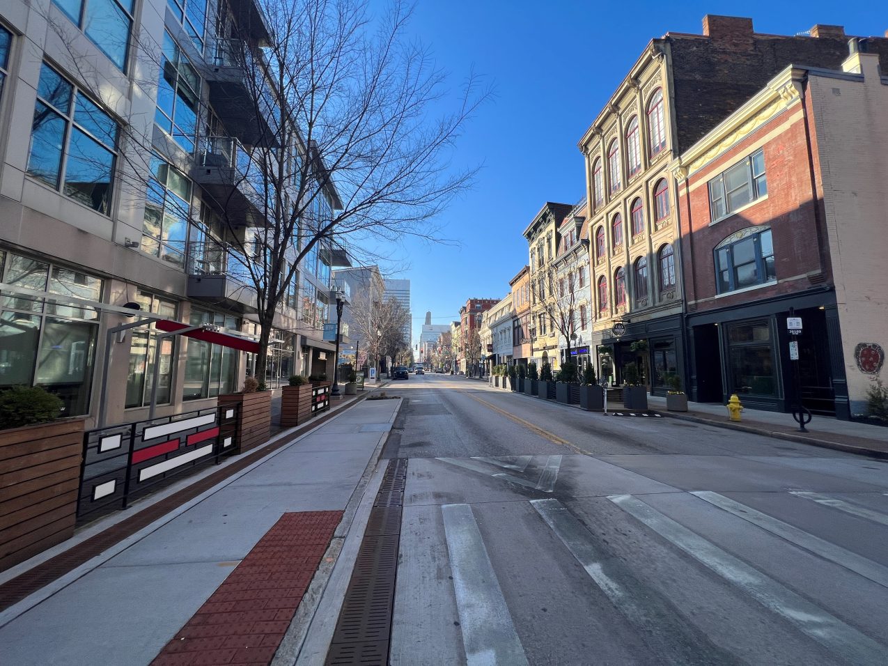 Photo of downtown street