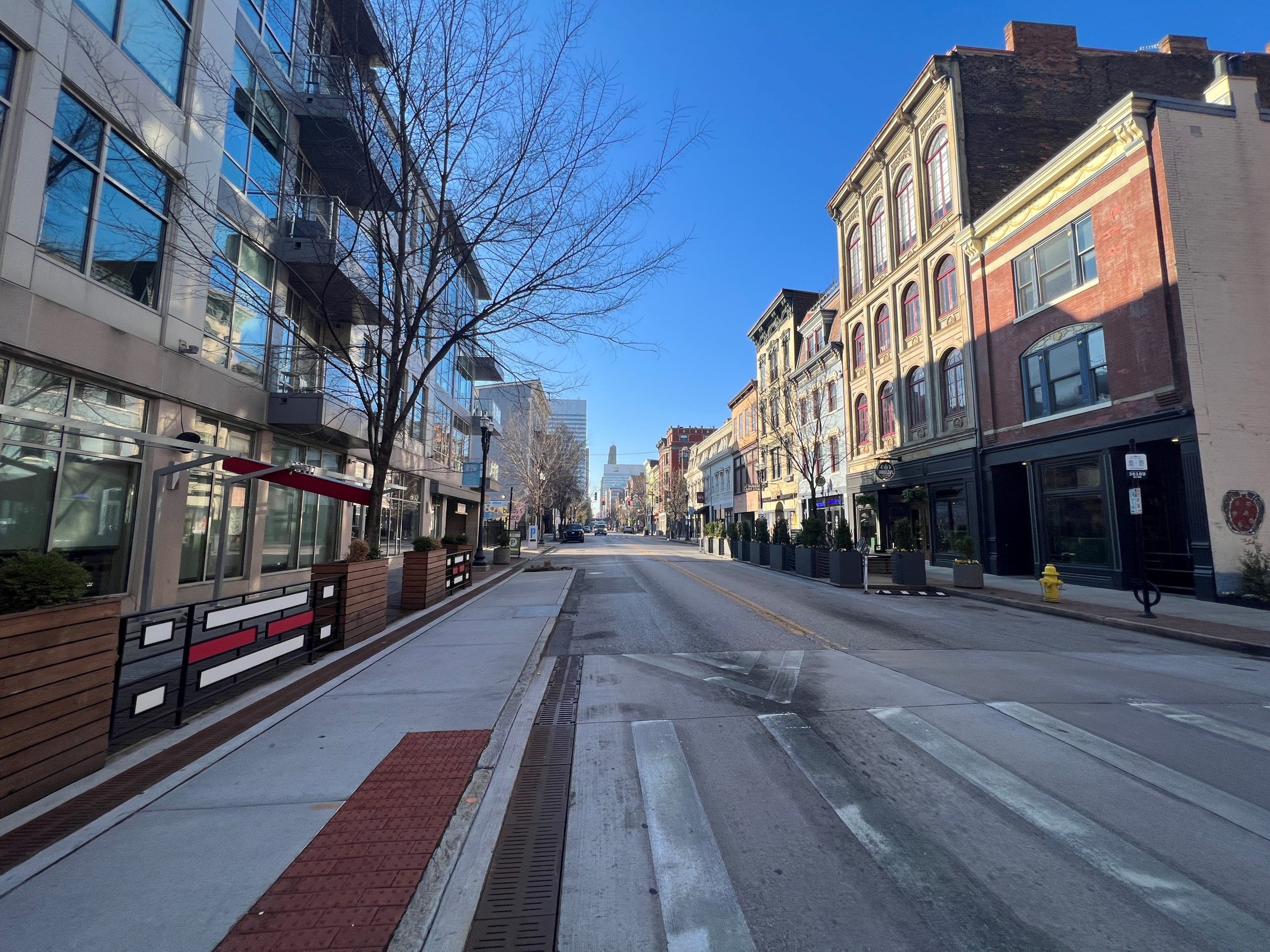 Photo of downtown street