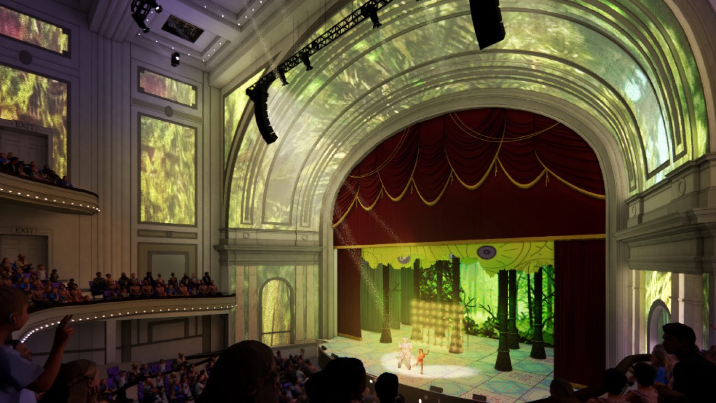 Rendering of the Emery Theater